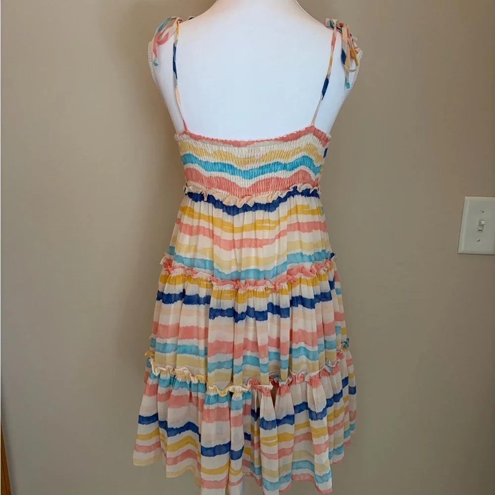 #155 Buddy Love Pastel Ombre Dress. Excellent Condition. Size S - Picture 5 of 11